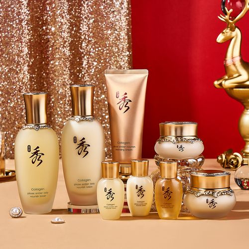 品牌护肤品中年妈妈正品大牌美容院专用高端补水化妆品套装全套